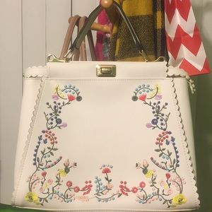 White Handbag